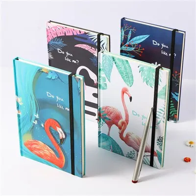 Koľko strán je zvyčajne v pevnej väzbe zápisníka?